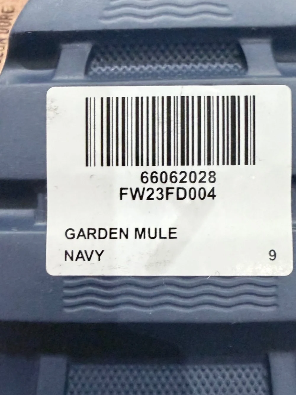 NEW Aime Leon Dore Navy Blue Garden Mules / Loafers